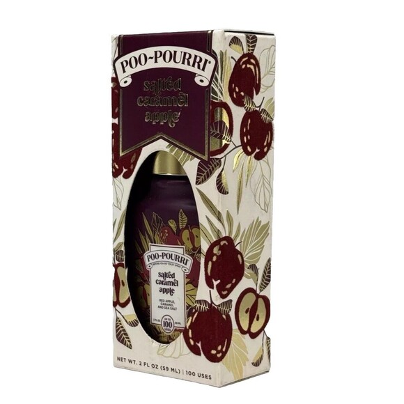 Poo-Pourri Before You Go Toilet Spray Limited Edition Salted Caramel‎ Apple - Picture 2 of 6